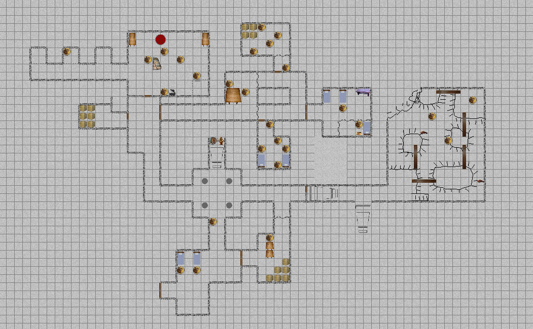 Keep on the Shadowfell Map 1